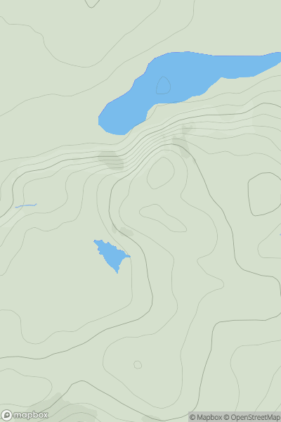 Thumbnail image for Carn Mor [Jura, Scarba and Colonsay] showing contour plot for surrounding peak
